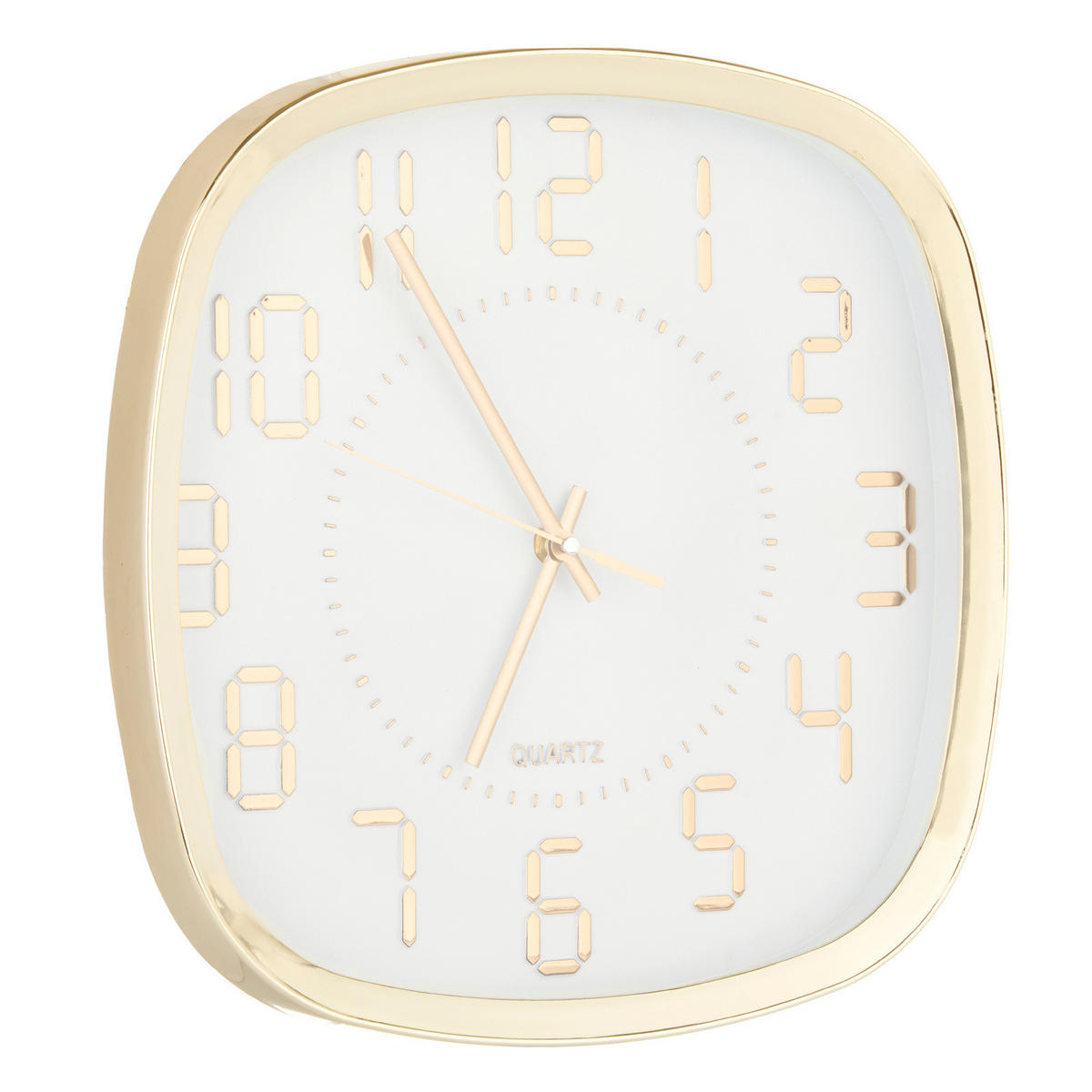 WANDUHR Gold Champagne - Goldfarben, Kunststoff (31/31/31cm) - Giftdecor