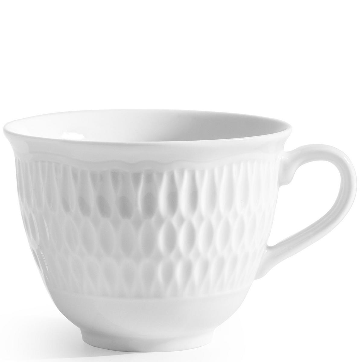 TASSEN-SET CMIELOW SOFIA 6-tlg aus Porzellan - Weiß, Keramik (0.25L) - KONSIMO®