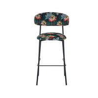 BARHOCKER Ferry - Printed Flamingo - 52/46/107 cm - - Multicolor, Textil (46/107/52cm) - LABEL51