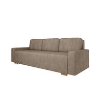 SCHLAFSOFA Celeste – modernes Design trifft auf höchsten Komfort, Cappuccino - Cappuccino, Holz (225/80/94cm) - Panda Möbel