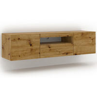 TV STOLÍK Aurus Drevo - hnedá, kompozitné drevo (150/36/37cm) - Petits-meubles