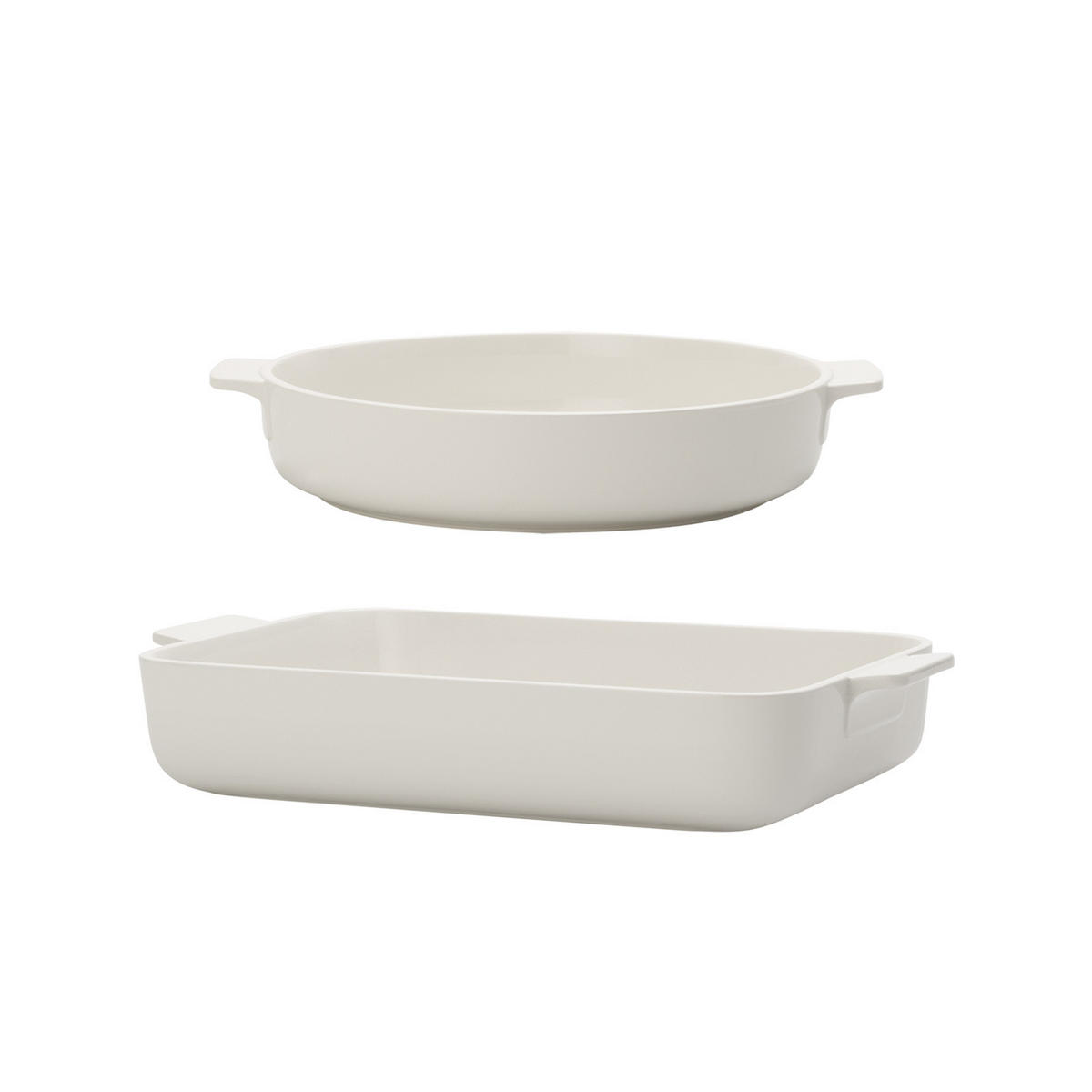 AUFLAUFFORMEN GROSS Clever Cooking weiß 2er Set - Weiß, Keramik (1cm) - Villeroy & Boch