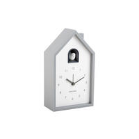 WECKER Modern Cuckoo 12/12/20 cm - Grau, Kunststoff (12/20/12cm) - Karlsson