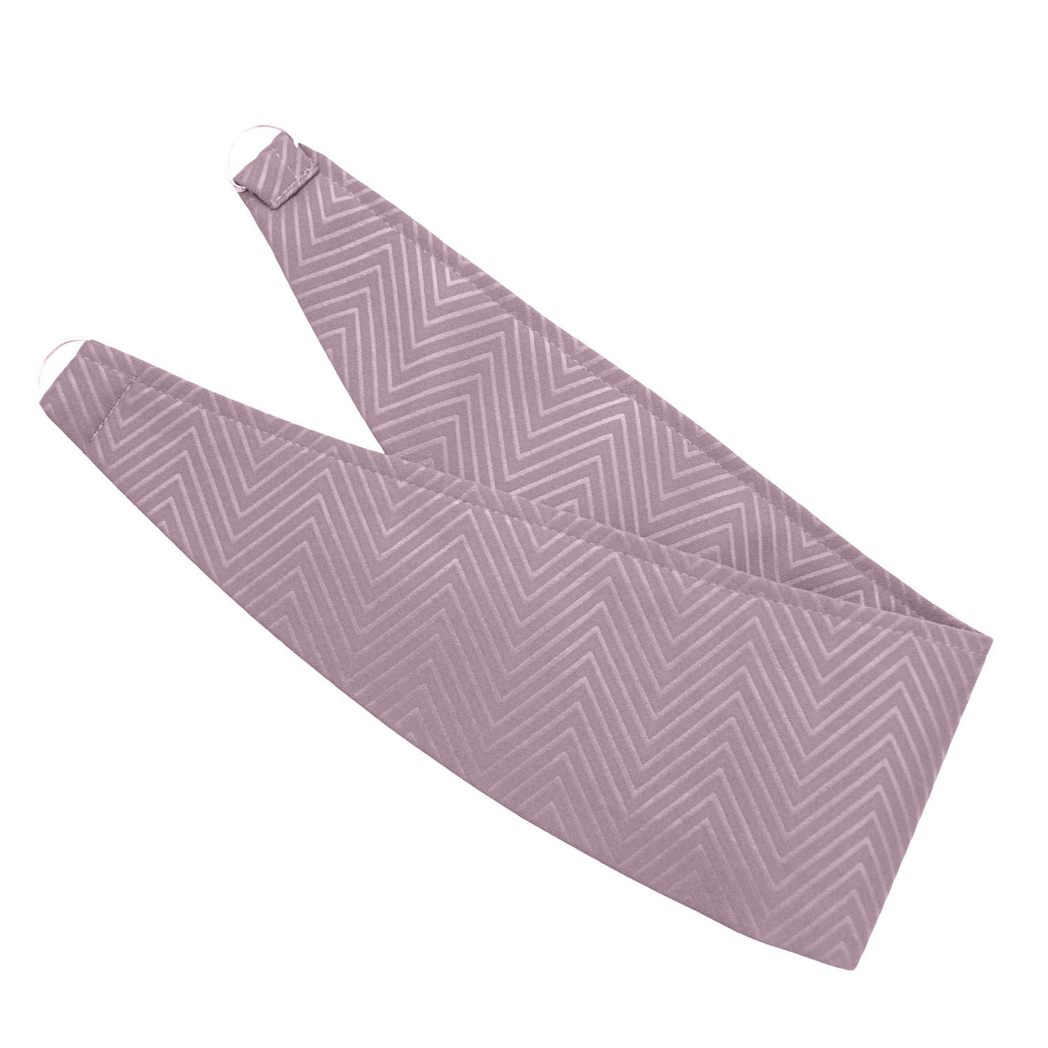 RAFFHALTER Fischgrät 2er-Set - Rosa, Textil (13/66cm) - Homescapes