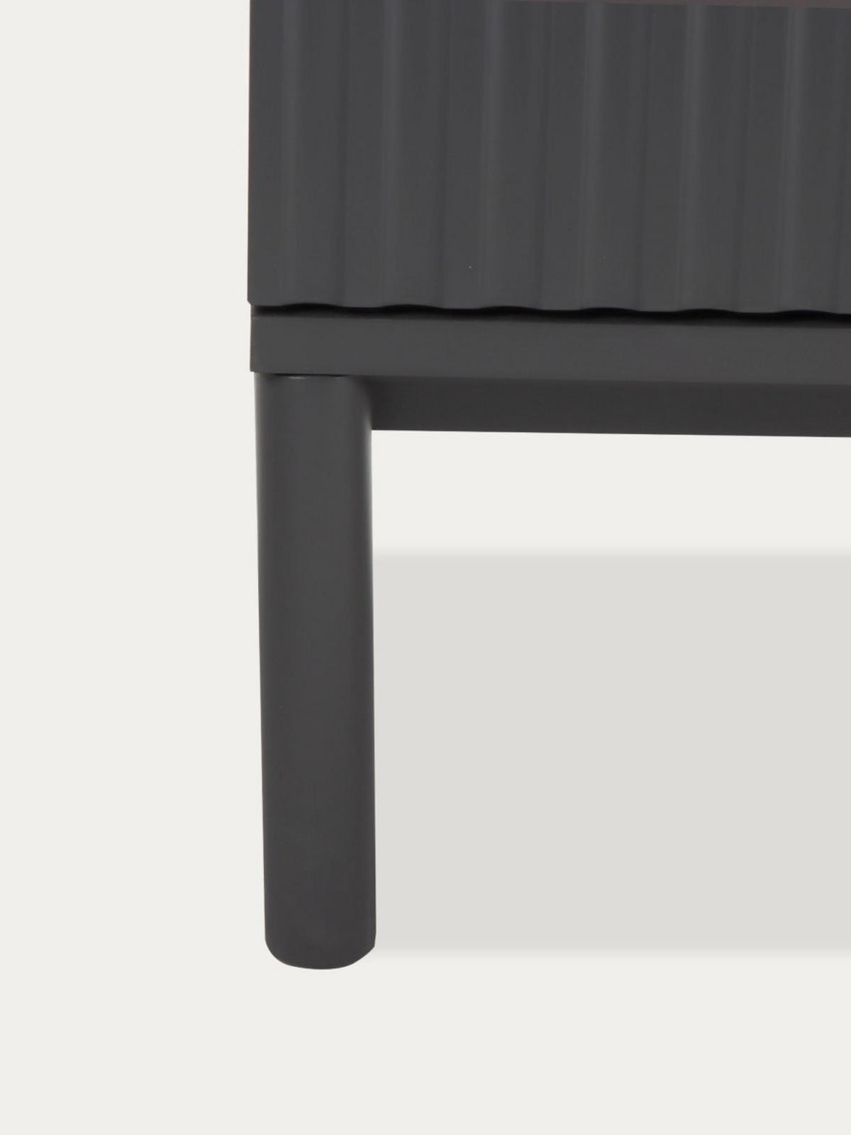 SIDEBOARD Melton Schwarz 150 cm x 75 cm - Schwarz, Holzwerkstoff (150/75/40cm) - Kenay Home