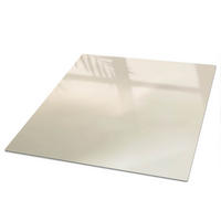 TISCHPLATTE 50x50 cm – Subtile Harmonie - Violett, Glas (50/50/0.4cm) - Wallfluent