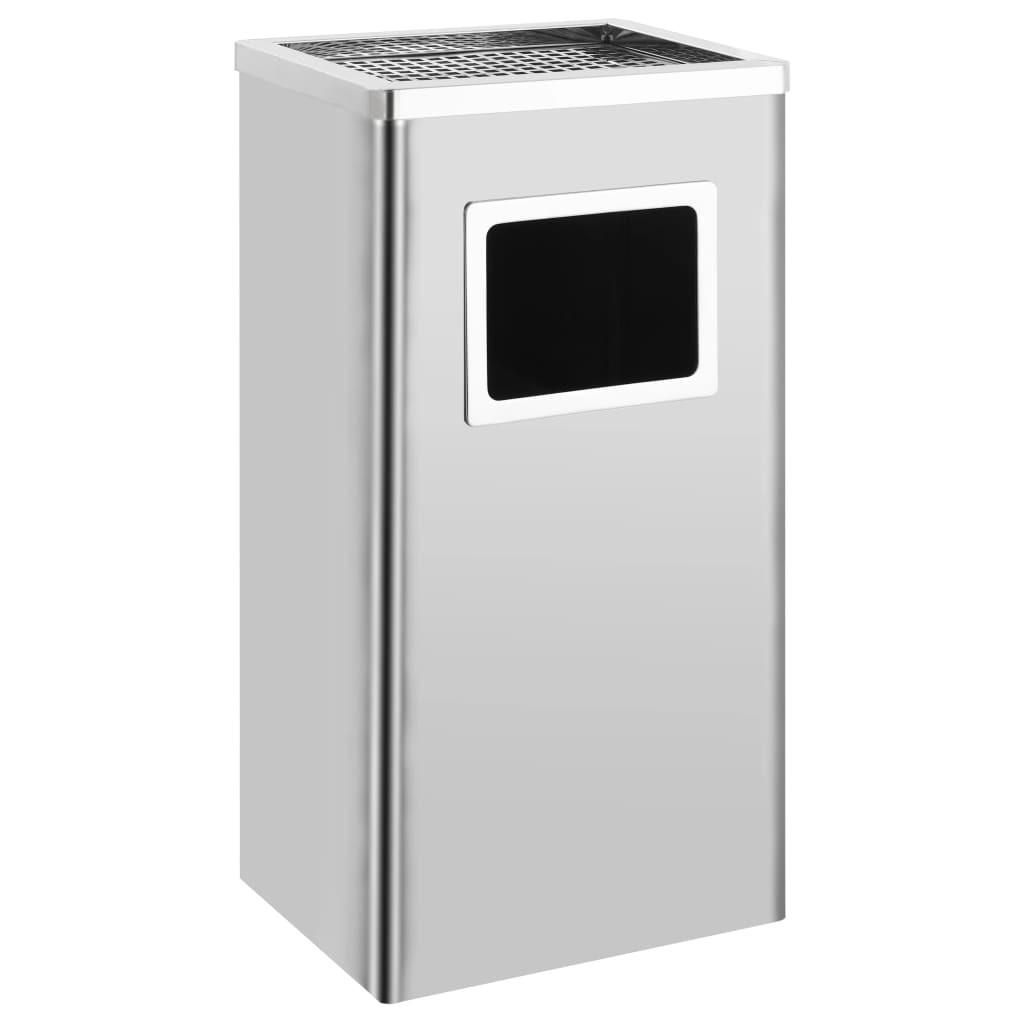 Deluke Standaschenbecher Silber 30x61x24 cm