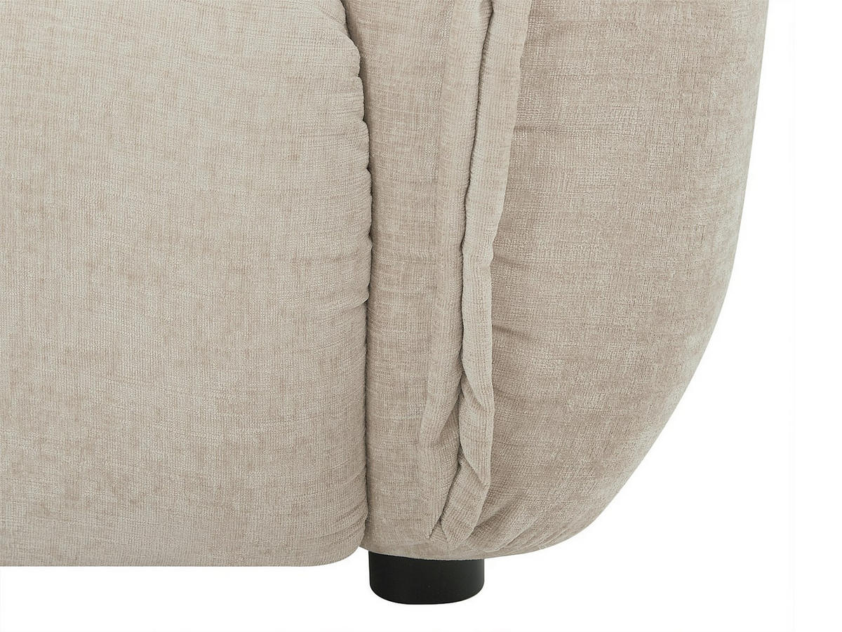 SESSEL mit gerader Rückenlehne - 1 Person - Stoff - Beige - - Beige, Textil (120/79/89cm) - Vente-Unique