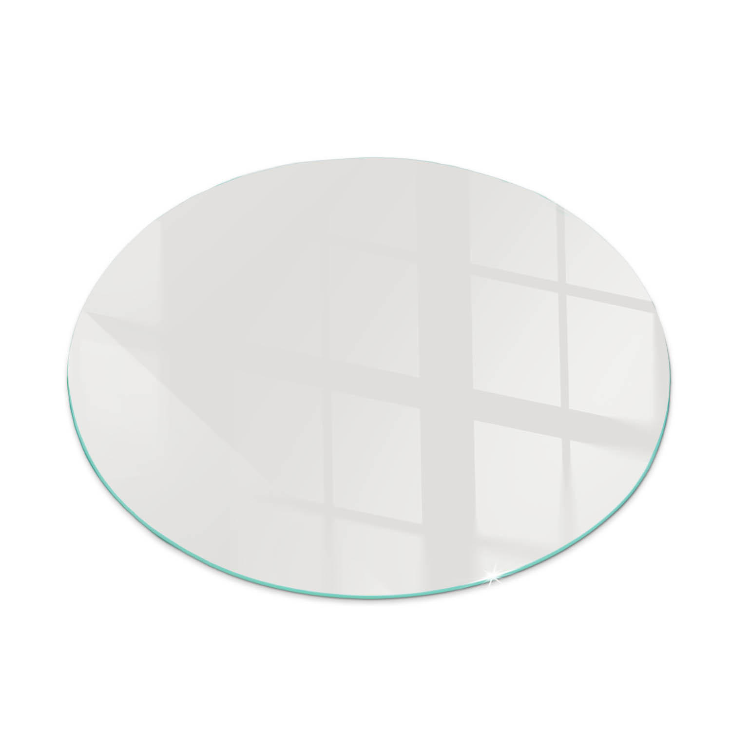 ArtPrintCave Glasplatte Grau 70x70x0.4 cm