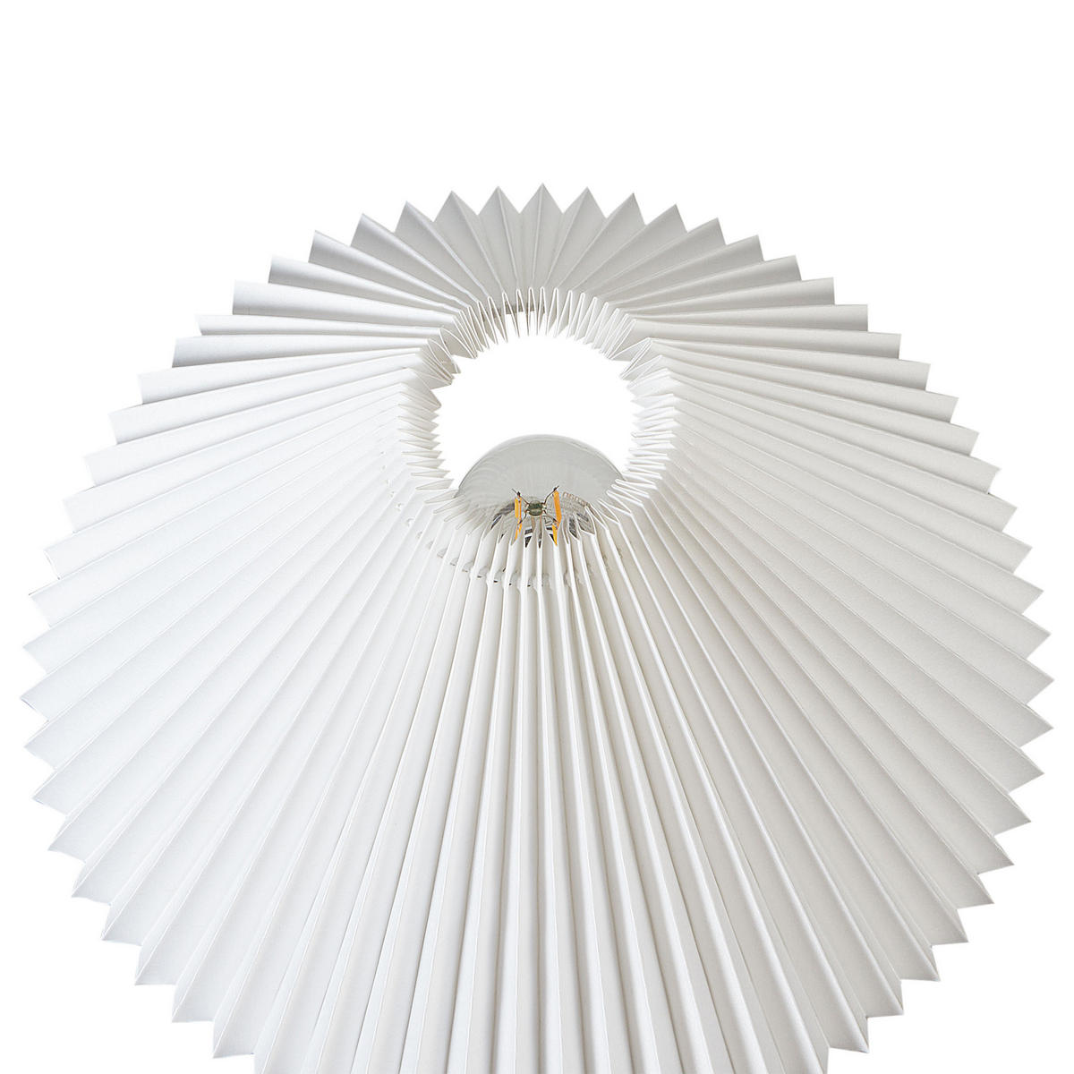 STEHLAMPE Weiß/Schwarz Jikawo - Schwarz/Weiß, Metall (25/25/161cm) - Beliani