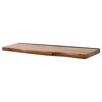 WANDBOARD - Akazie massiv - Akaziefarben, Holz (90/3.5/23cm) - home24