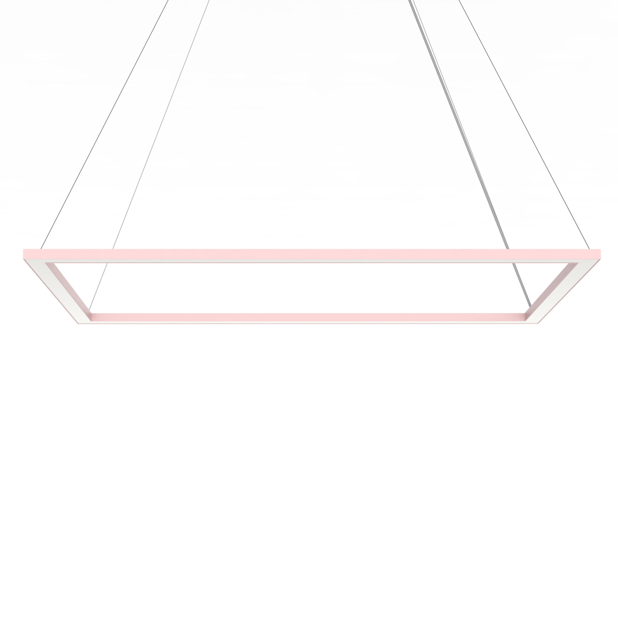 LED-HÄNGELEUCHTE - Pink, Metall (60/90/100cm) - Lumicom