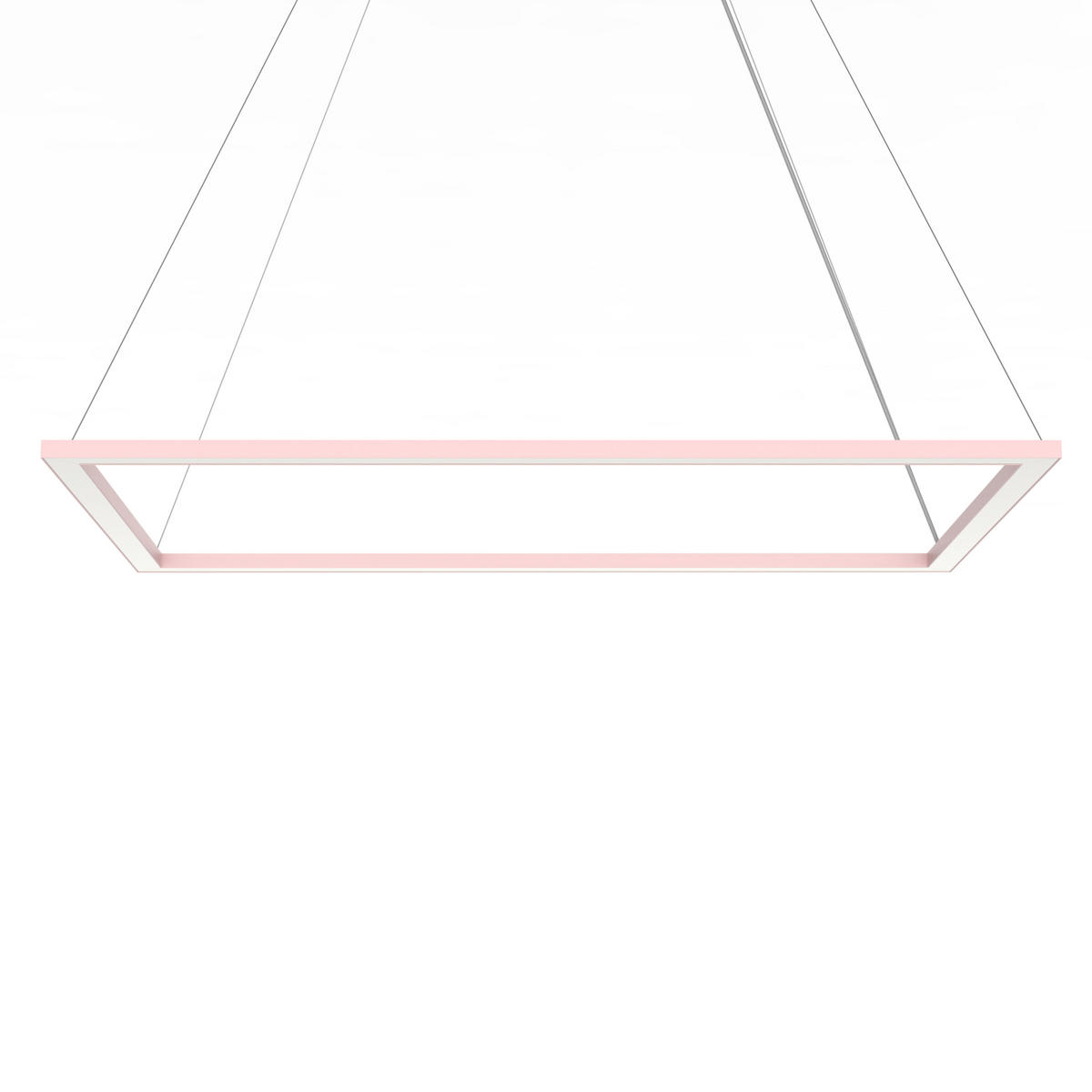 LED-HÄNGELEUCHTE - Pink, Metall (60/90/100cm) - Lumicom