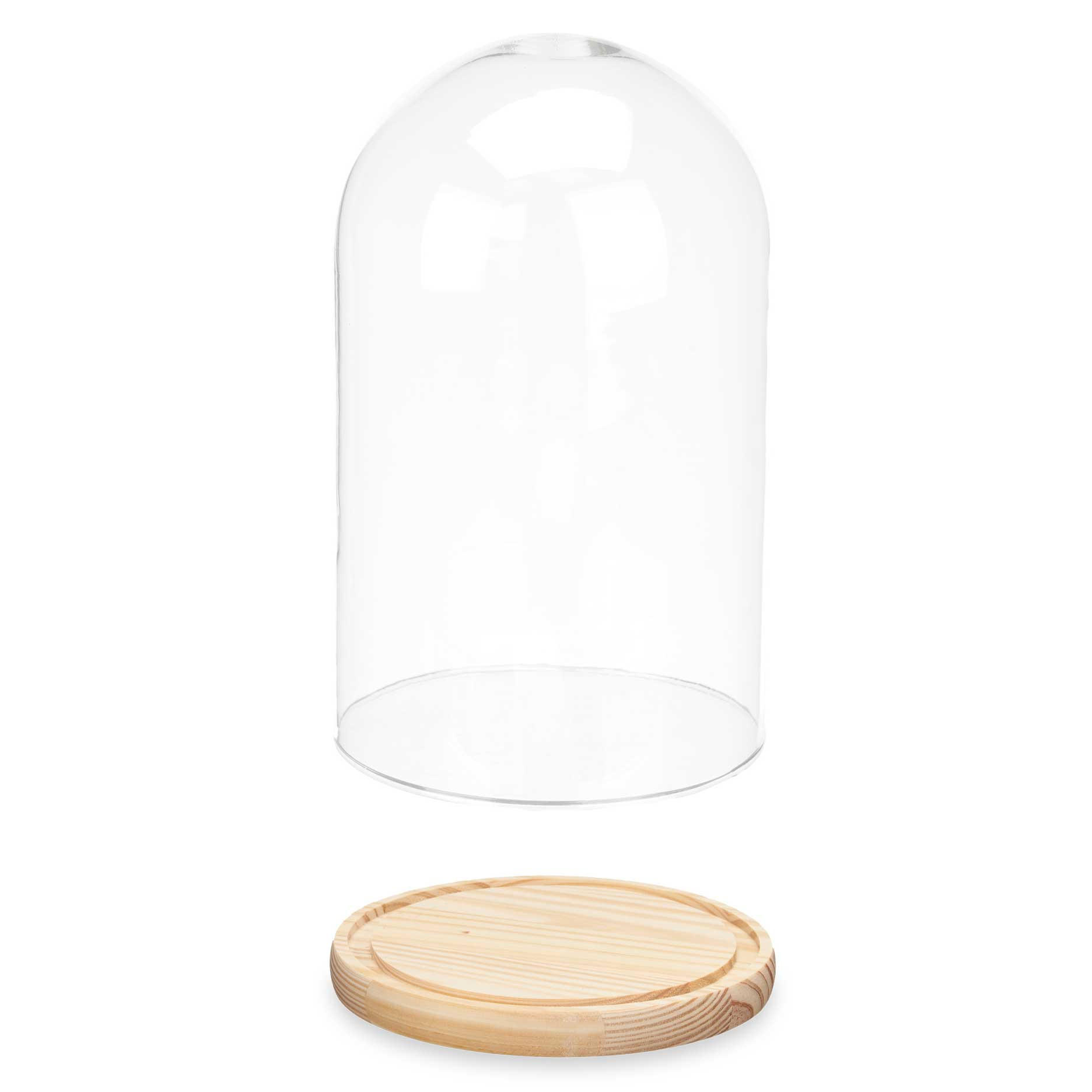 GLASKUPPEL Modo Ø 15 cm - Transparent, Glas (17/26.5/17cm) - Giftdecor