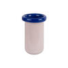 VASE Plegado XS Rosa 12.5/12.5/21 cm - Pink, Glas (21cm) - Present Time