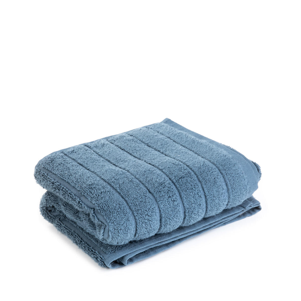 BADETUCH Astri blau 50/90 cm - Blau, Textil (50/90cm) - Homla