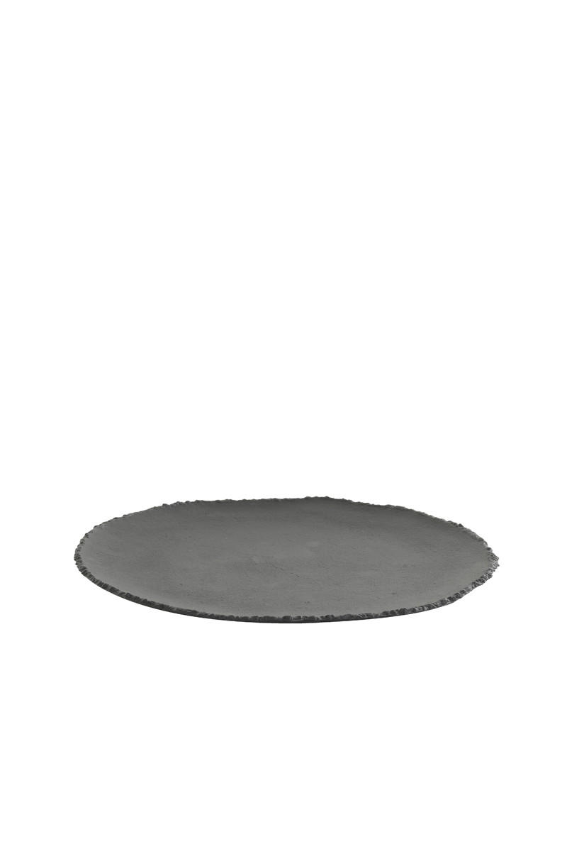SCHALE Xibor Schwarz 41/39/2,5 cm - Schwarz, Metall (2.5cm) - Light & Living