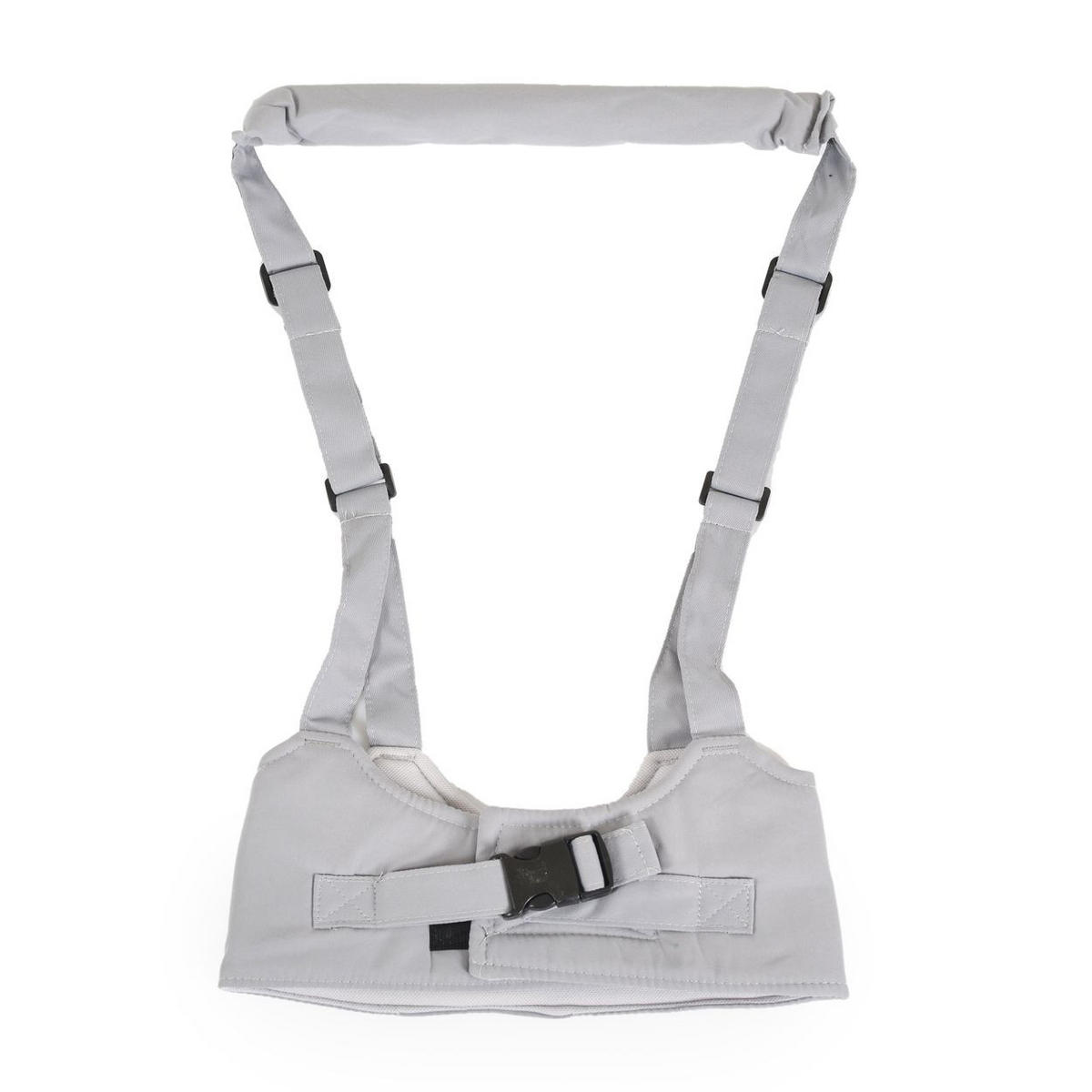 LAUFLERNHILFE Walky BW001 hellgrau Laufleine, Laufhilfe, Sicherheitsgurt verstellbar - Grau, Textil (20/3/30cm) - Moni