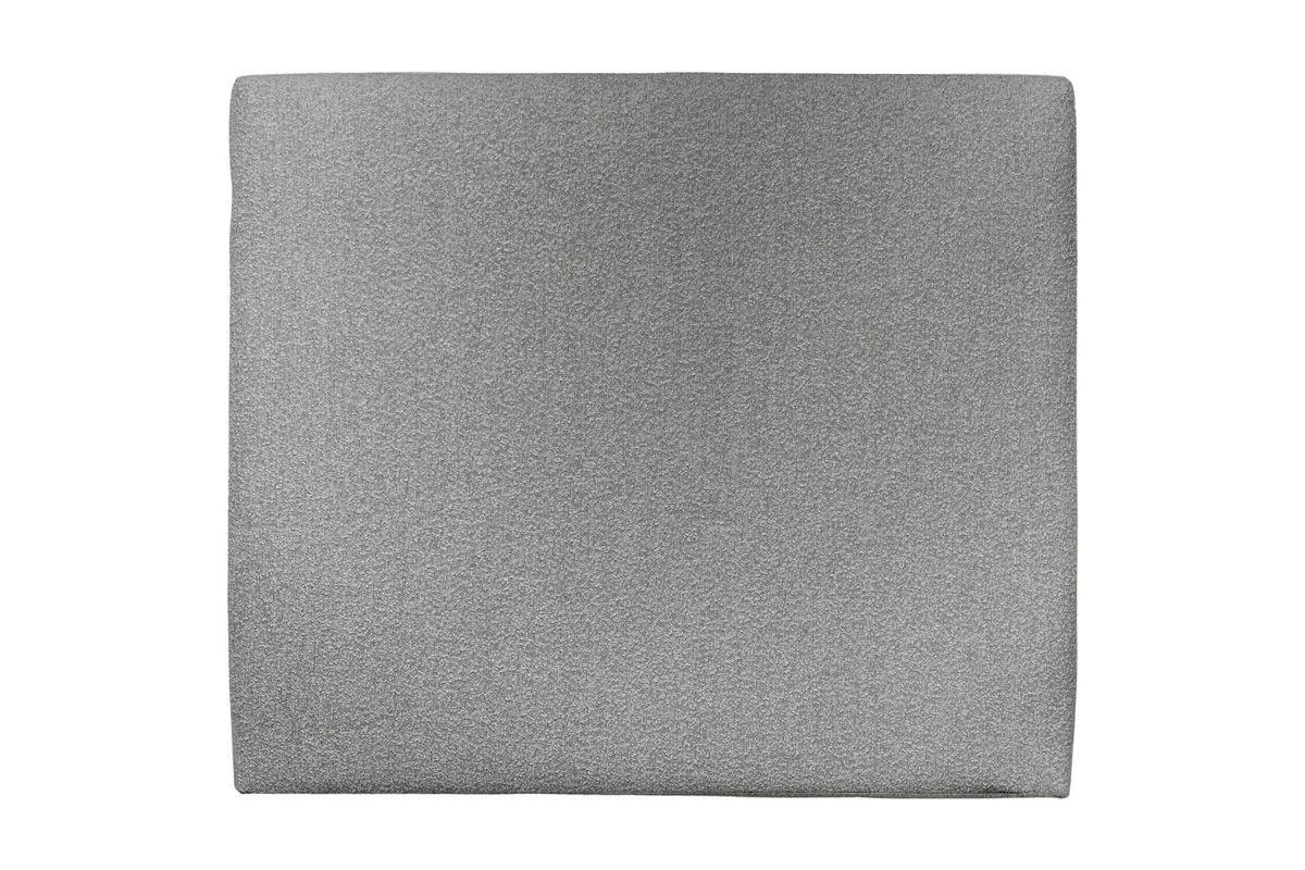 KOPFTEIL gepolstertes – grauer Bouclé-Stoff - 200 cm - Beige/Grau, Karton/Holz (200/120/10cm) - Sommeil de Plomb
