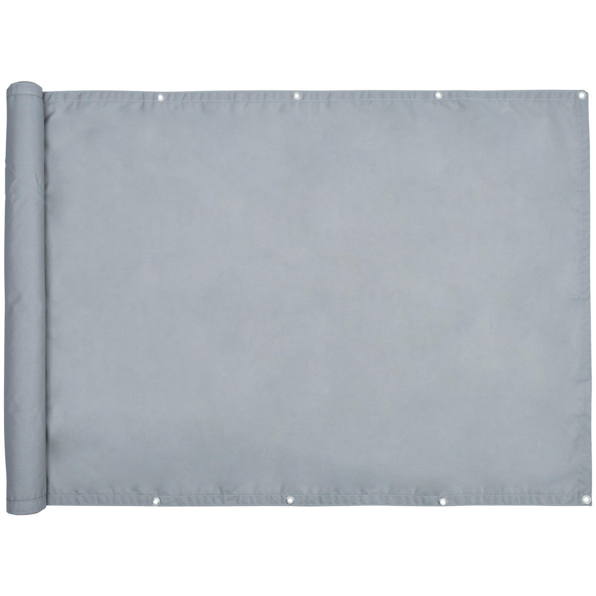 BALKONUMSPANNUNG SolVision PB2 90/500 cm Grau PE - Grau, Kunststoff (500/90cm) - Sol Royal