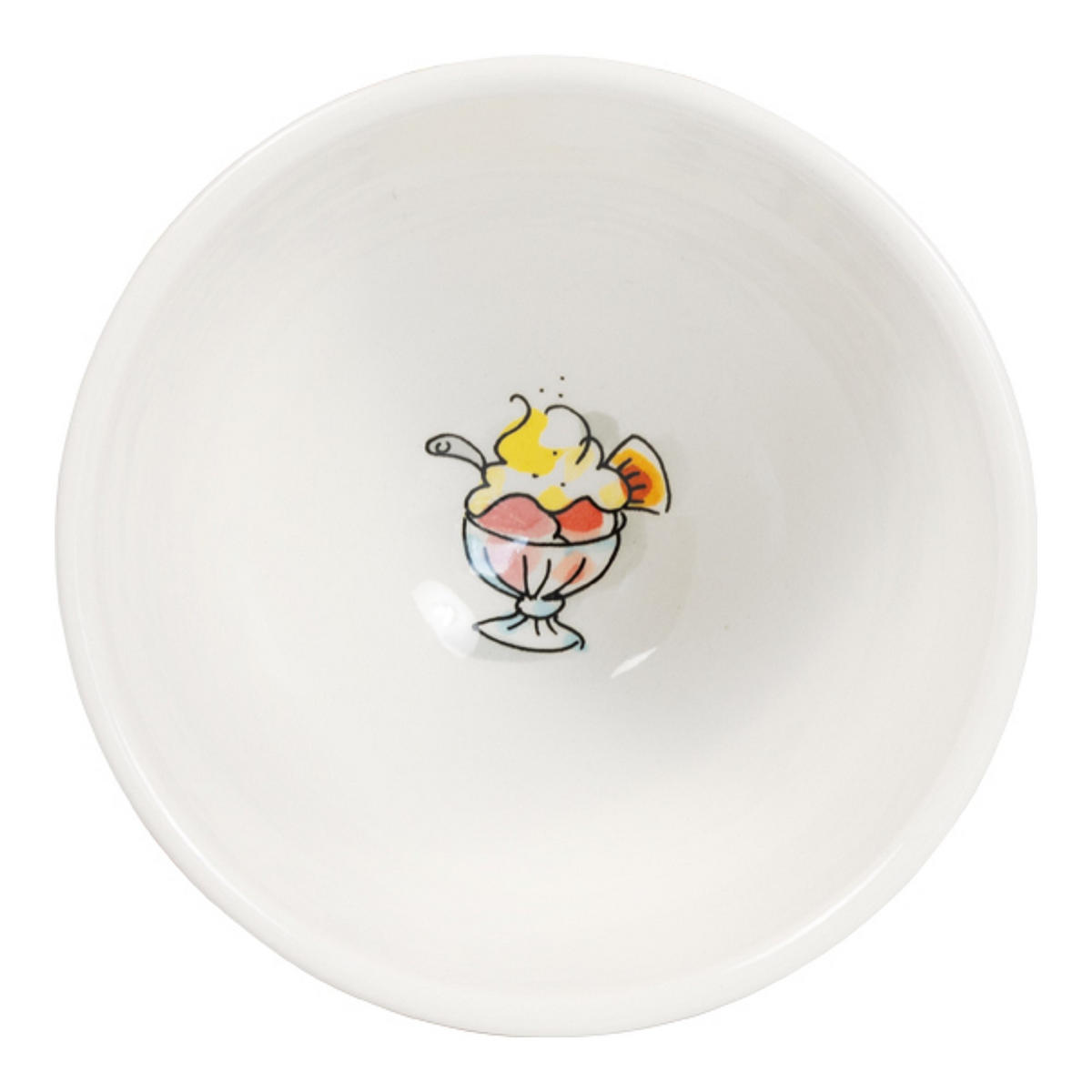SCHALE AUF FUSS La Dolce Vita in Bunt - 13cm - Multicolor, Keramik (12.7/8.3/7.4cm) - Blond Amsterdam