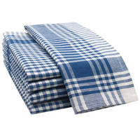 GESCHIRRTÜCHER, 5er-Set, 50x70 cm, 100% Baumwolle, Blau - Blau, Textil (50/70cm) - Zollner