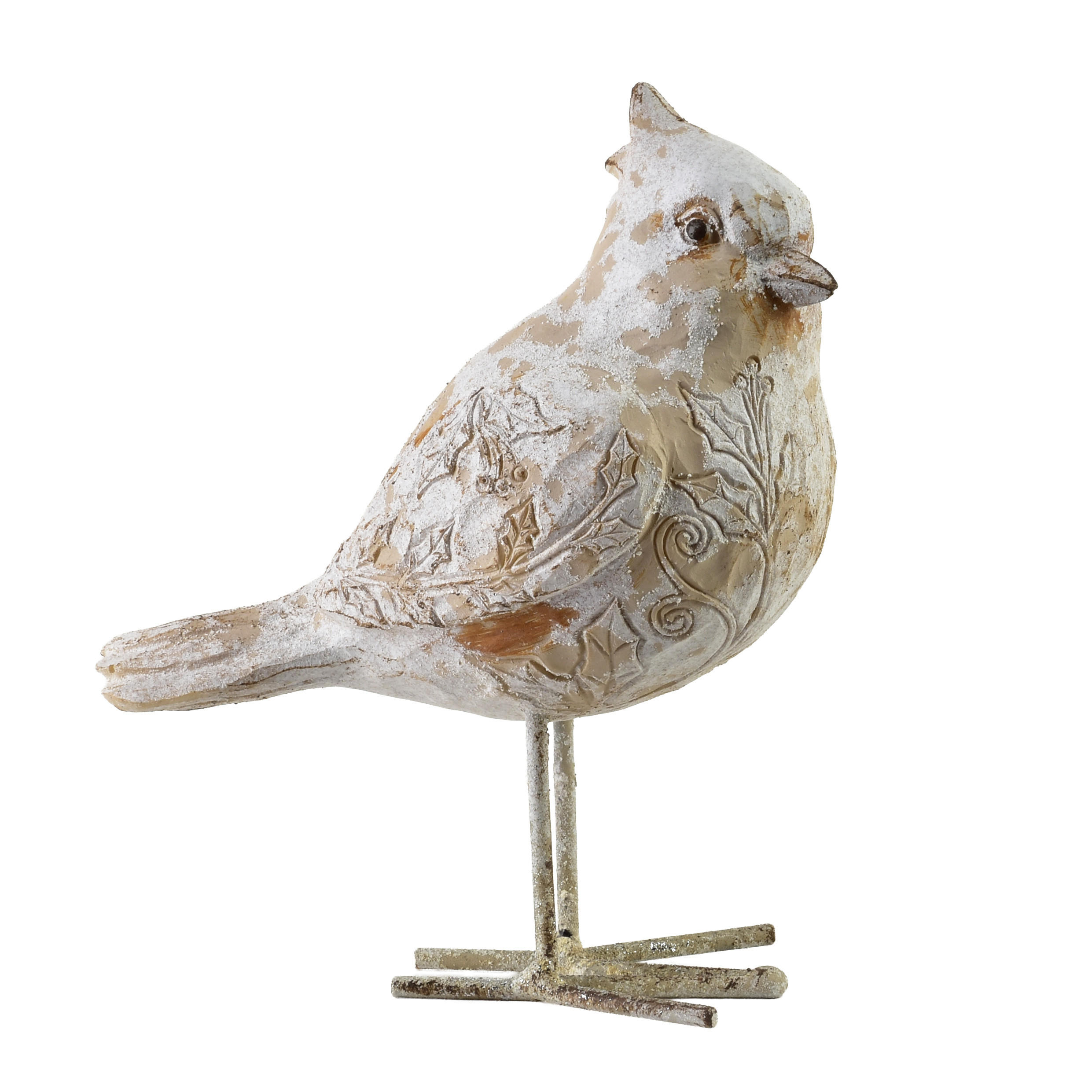 DEKOFIGUR Lila Weiß 14x8x16,5 cm Kunststoff - Weiß, Kunststoff (8/16.5/14cm) - Mondex