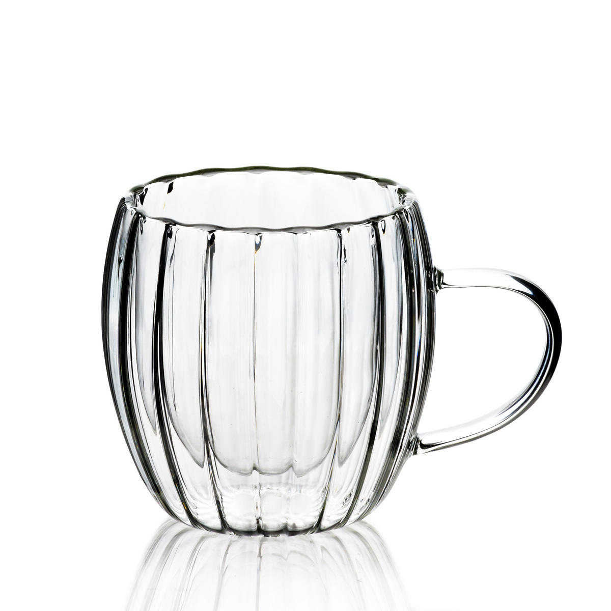 BECHER Peter transparent 8/5.5/9 cm Glas - Transparent, Glas (0.24L) - Mondex