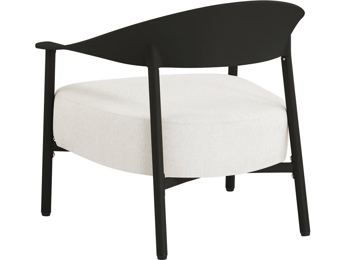 LOUNGEGARNITUR Céora 2-Sitzer Schwarz - Schwarz, Metall - Habitat Garten