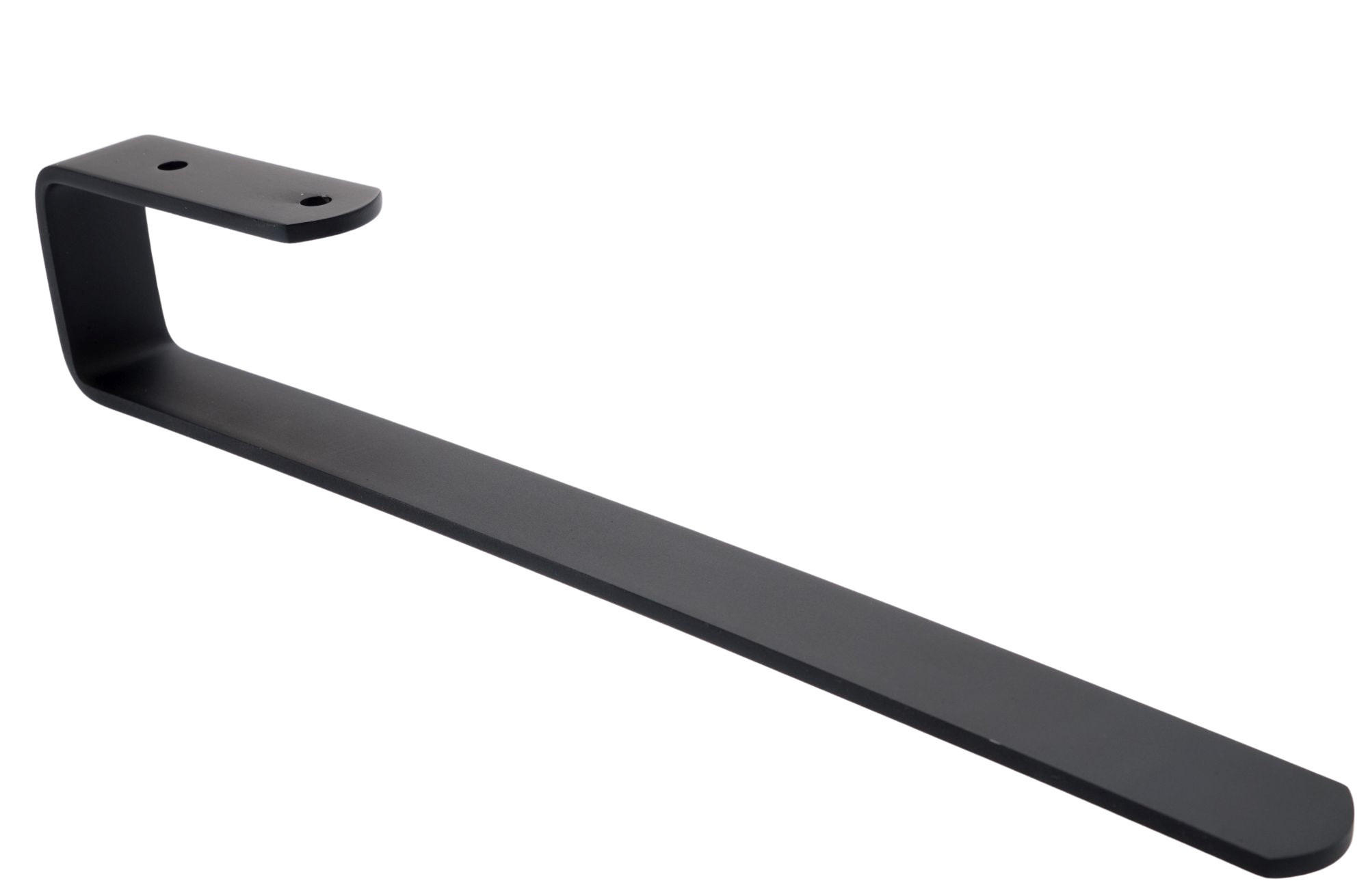 Livingpoint24 Handtuchstange Schwarz 3x6x34 cm