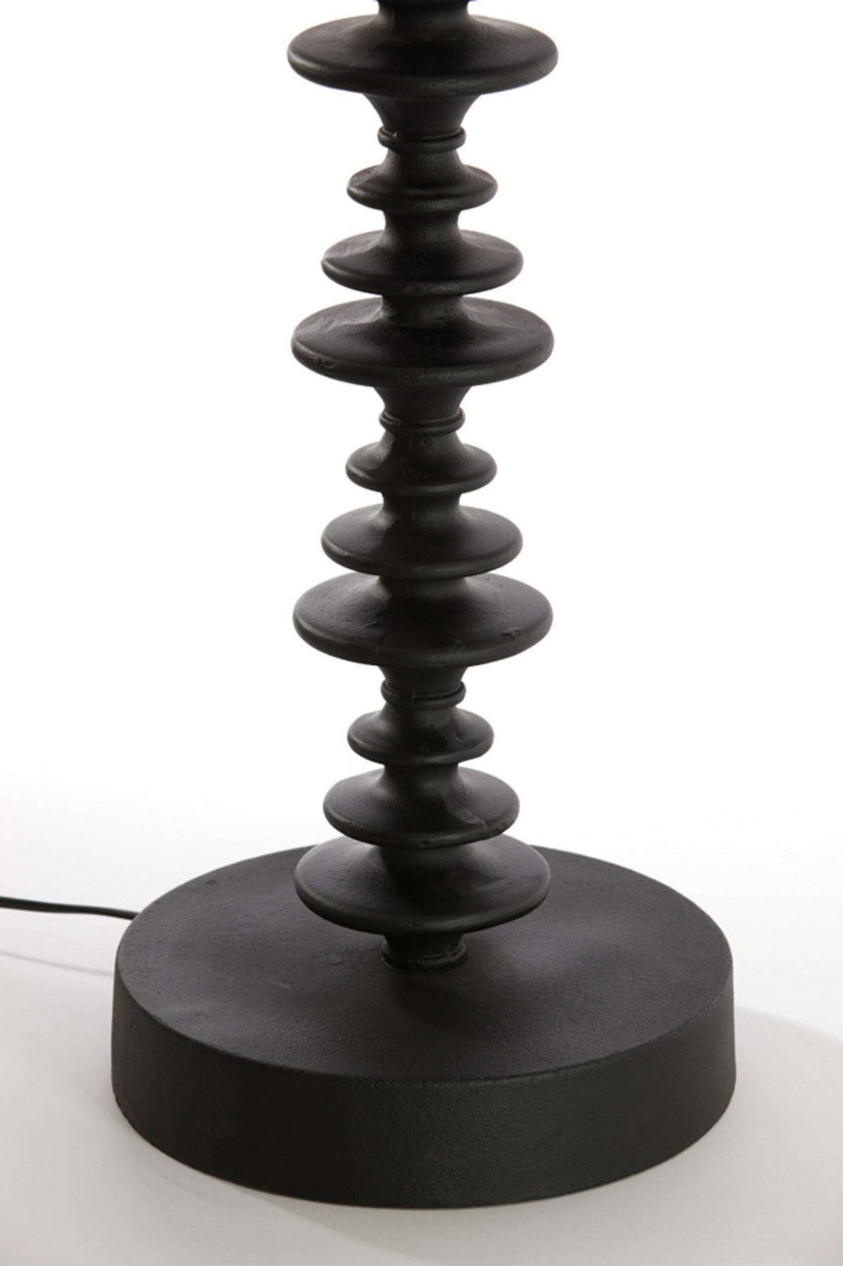 STEHLEUCHTE Stevie Schwarz Ø25/142 cm - Schwarz, Metall (25/25/142cm) - Light & Living