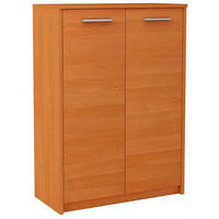 KOMMODE 2D2P Erle 77/35/108 cm - Erlefarben, Holzwerkstoff (77/108/35cm) - Matkam Möbel