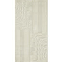 TEPPICH mit reliefartigem Muster in Creme Bianca 80x150 cm - Creme, Textil (80/150cm) - Nazar Rugs