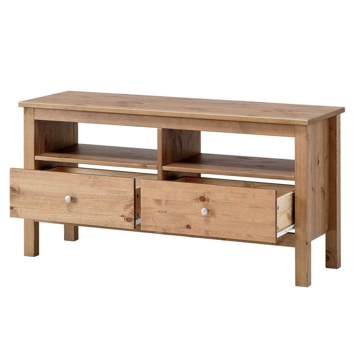 KOMMODE Massivholz 37/110/55 cm - Braun, Holz (110/55/37cm) - hagge home