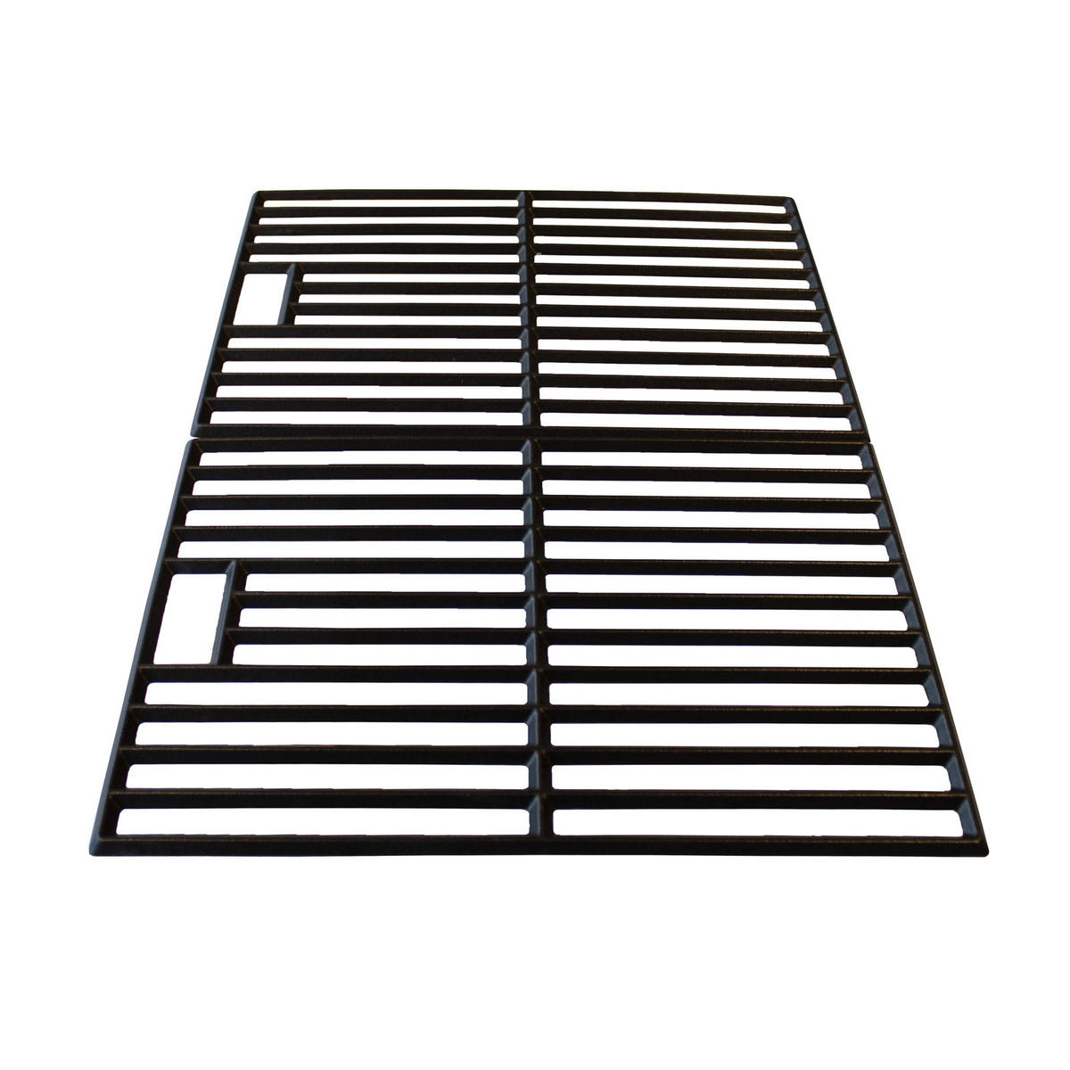 GRILLROST HERO Gusseisen (2er Set) - Schwarz, Metall (55/42cm) - TAINO