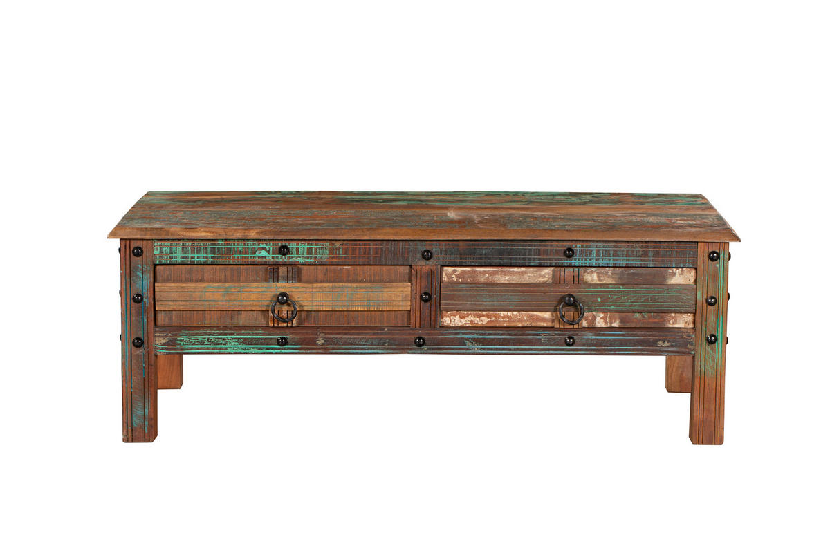 COUCHTISCH Odin Mangoholz Braun 40x55x115cm - Braun, Holz (115/55/40cm) - DELUKE