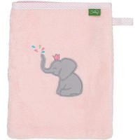 WASCHHANDSCHUHE PASTELLFLAUSCH ELEFANT ROSA - Rosa, Textil (16/21cm) - Smithy