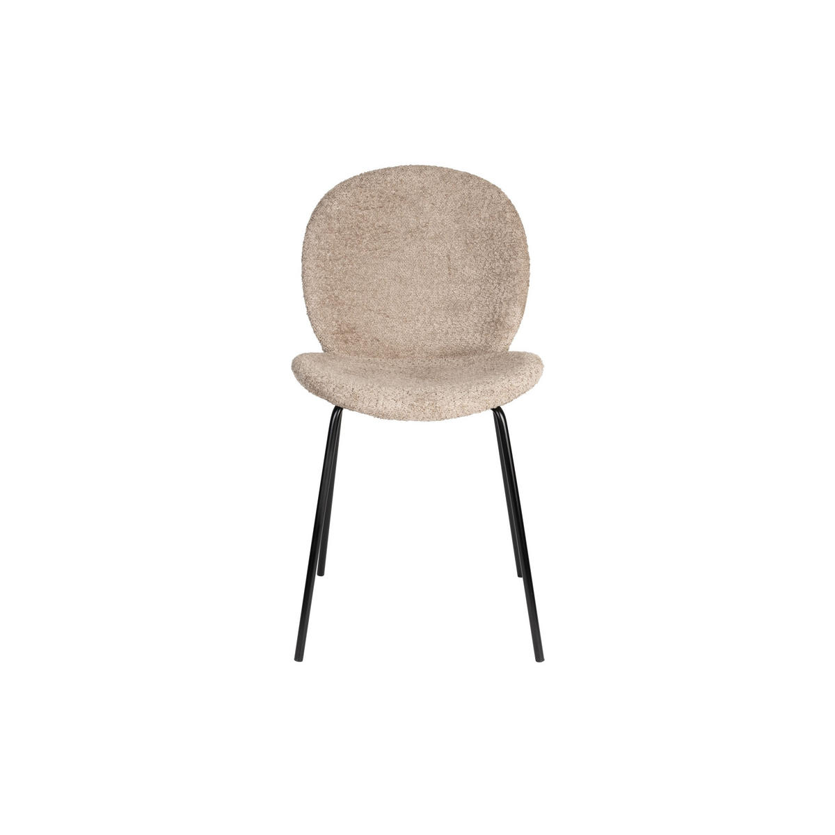 ESSZIMMERSTUHL Bonnet Beige - 2 er Set - Beige, Kunststoff (45/84/53cm) - Zuiver