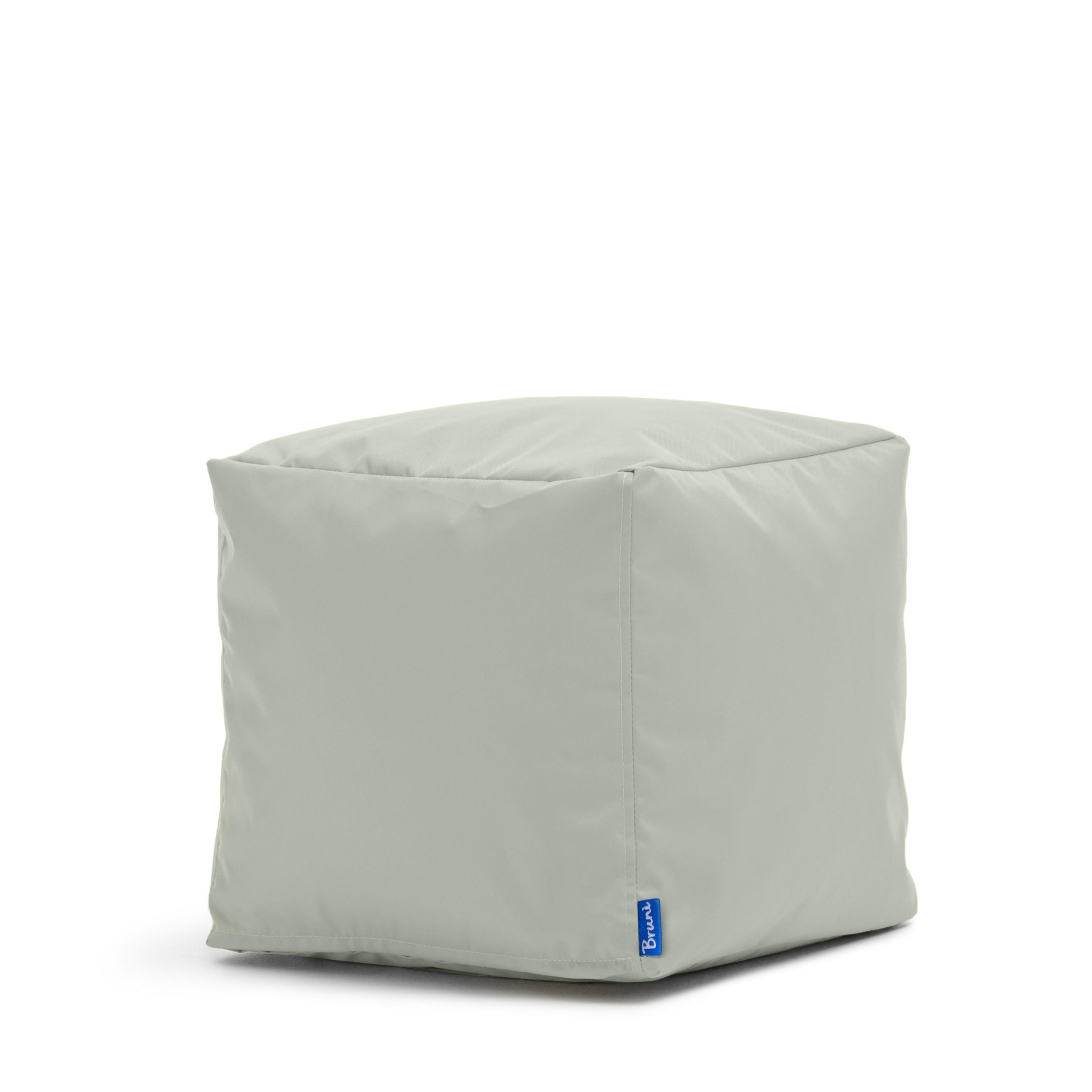 SITZWÜRFEL Outdoor Cubo felsgrau - Dunkelgrau/Grau, Textil (40/40/40cm) - Bruni