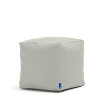 SITZWÜRFEL Outdoor Cubo felsgrau - Dunkelgrau/Grau, Textil (40/40/40cm) - Bruni