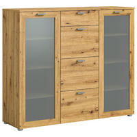 KOMMODE Xeno 37/135/115 cm - Braun, Holzwerkstoff (135/115/37cm) - Xonox