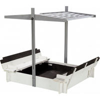 SANDKASTEN soldere1 - Weiß, Holz (120/120/29cm) - WONDERMAKE