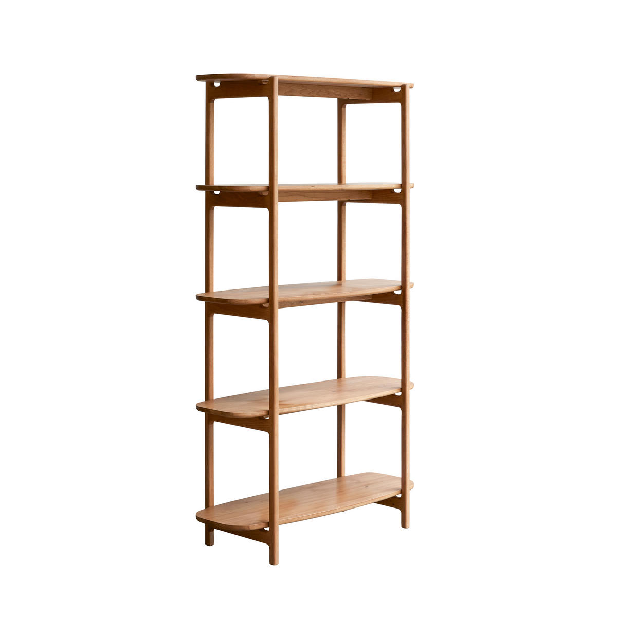 BÜCHERREGAL Rozenn Natur aus Eiche - Naturfarben, Holz (100/175/38cm) - Tikamoon