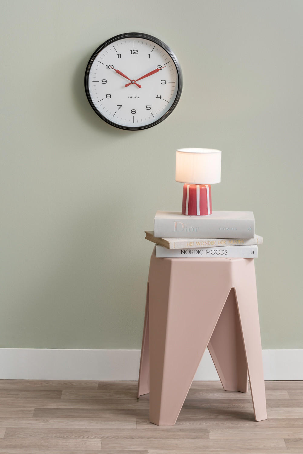 Thumbnail - Leitmotiv Tischlampe, Rot, Glas, Rund, 13x20x13 cm, CE, Lampen & Leuchten, Innenbeleuchtung, Tischlampen, Tischlampen