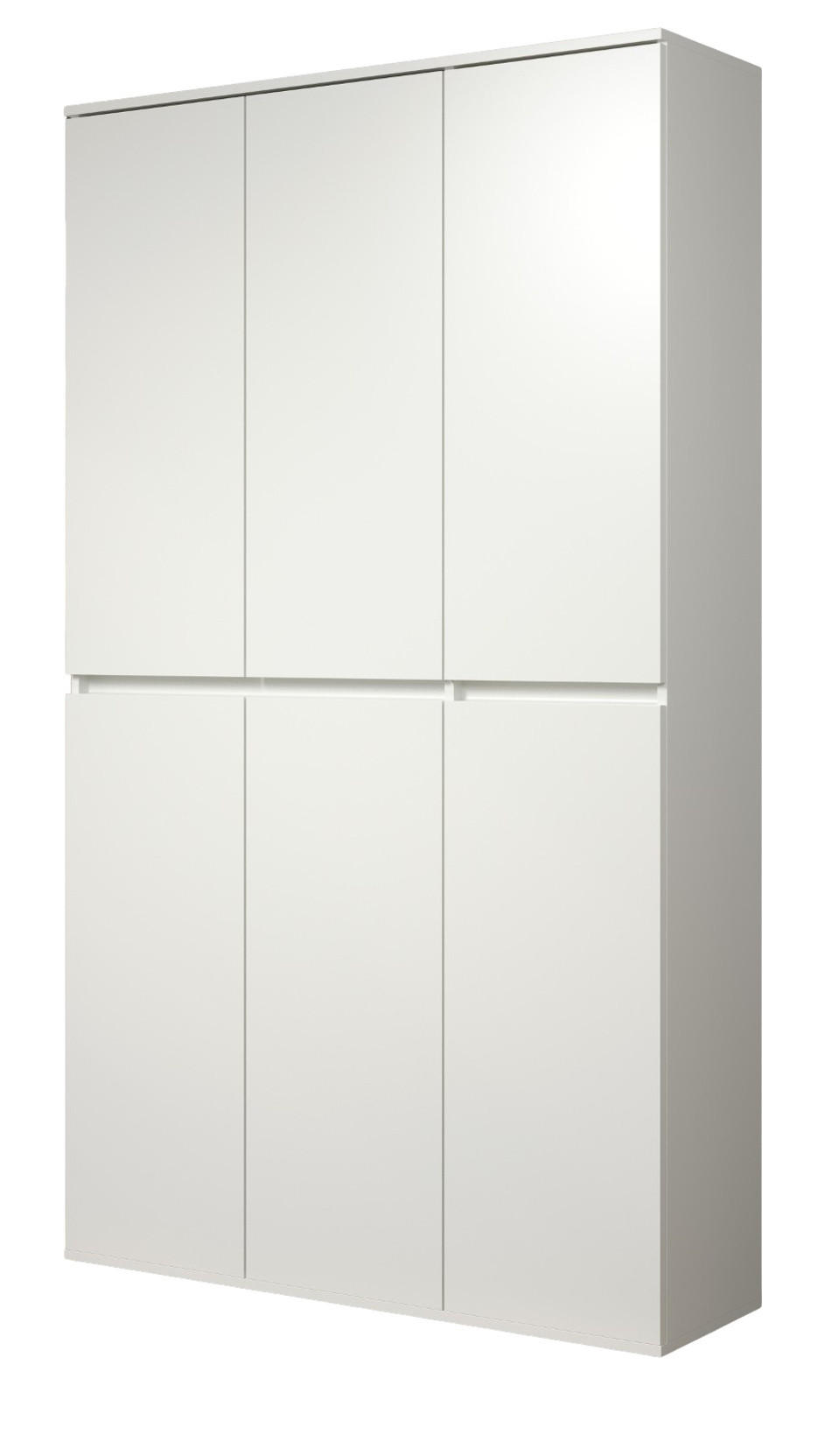 Top.Furn Garderobenschrank Weiß 111x191x34 cm
