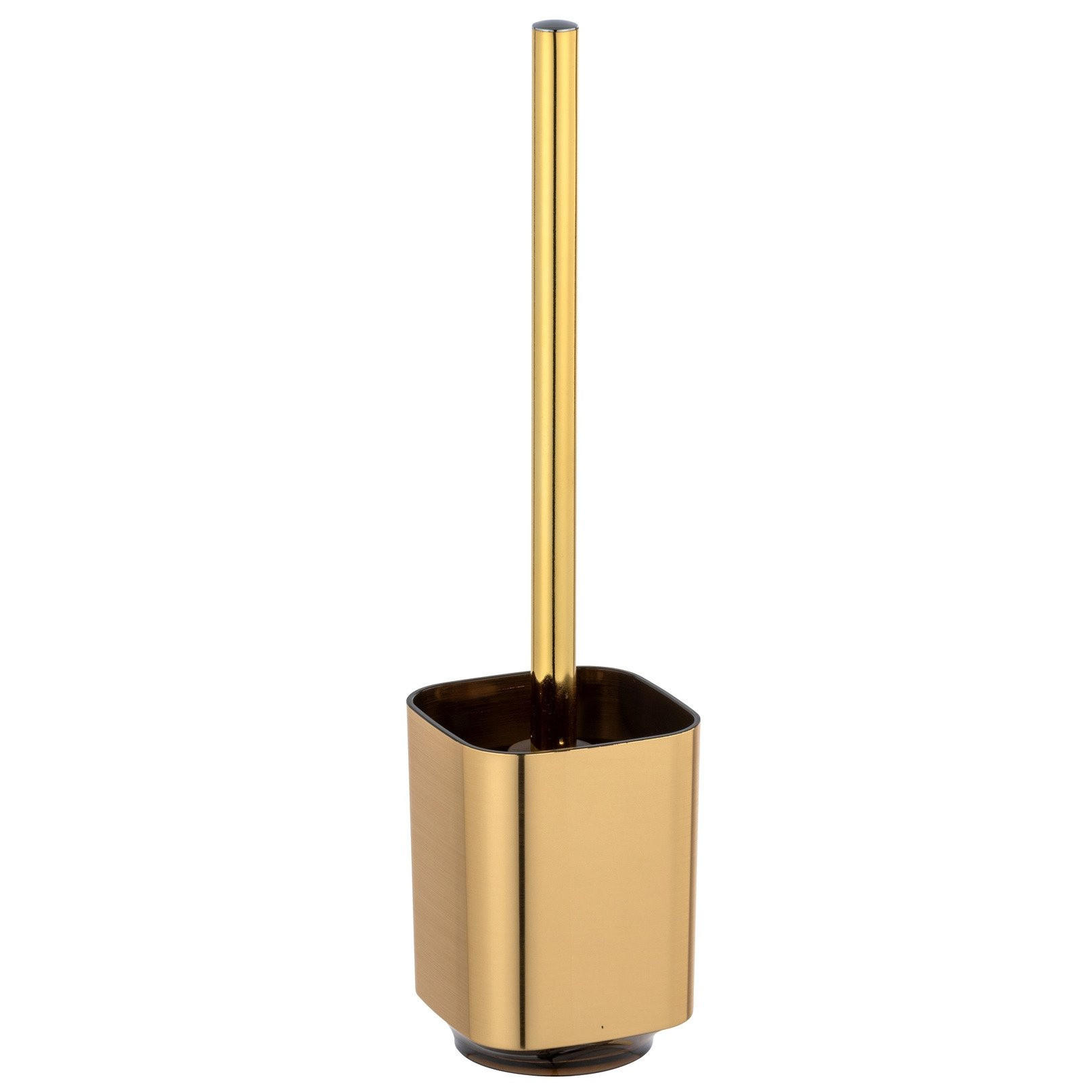 WC-BÜRSTE golden Auron 9/9/38 cm - Goldfarben, Kunststoff (9/38/9cm) - Wenko
