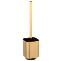 WC-BÜRSTE golden Auron 9/9/38 cm - Goldfarben, Kunststoff (9/38/9cm) - Wenko