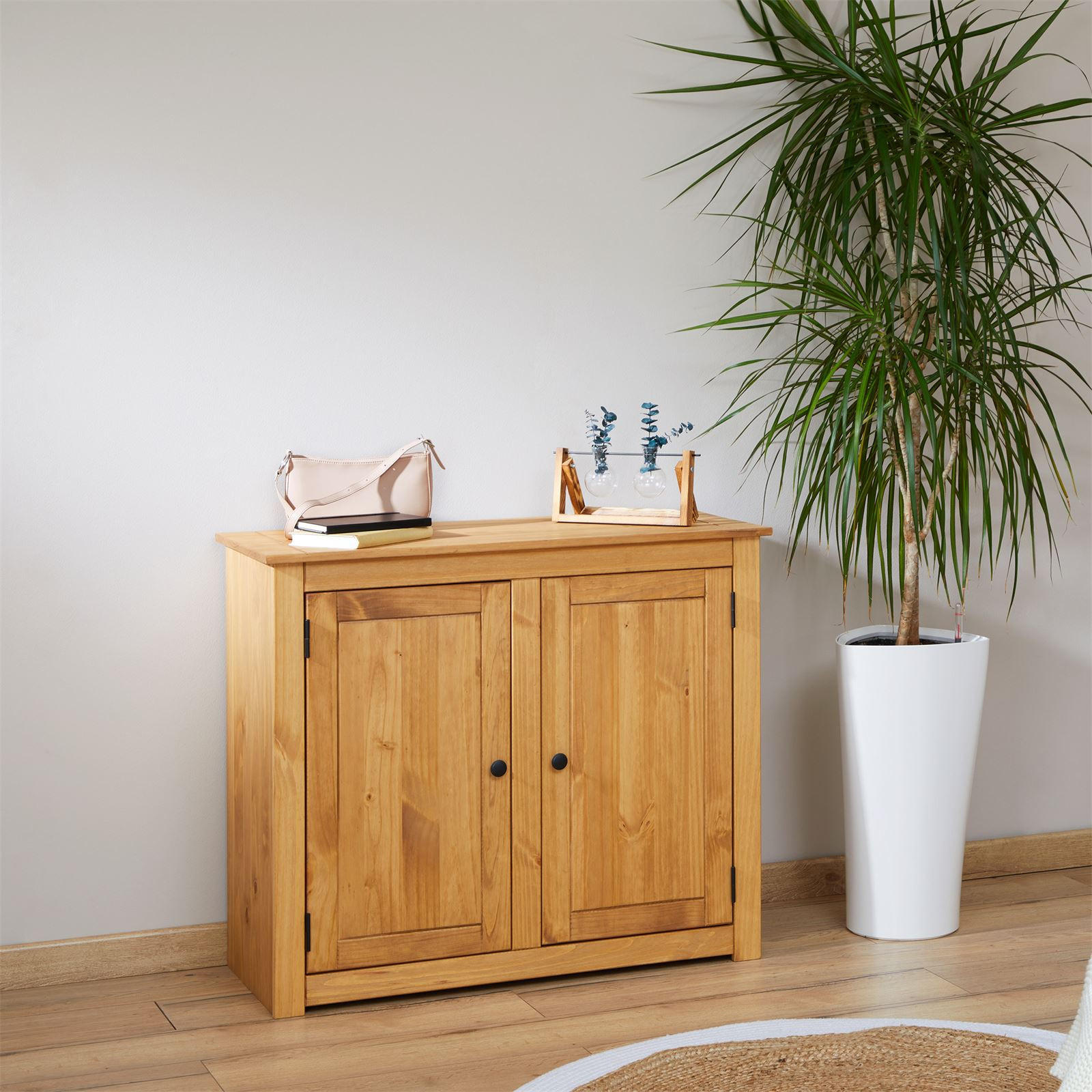 KOMMODE CANCUN - Kieferfarben, Holz (93/80/40cm) - CARO-Möbel