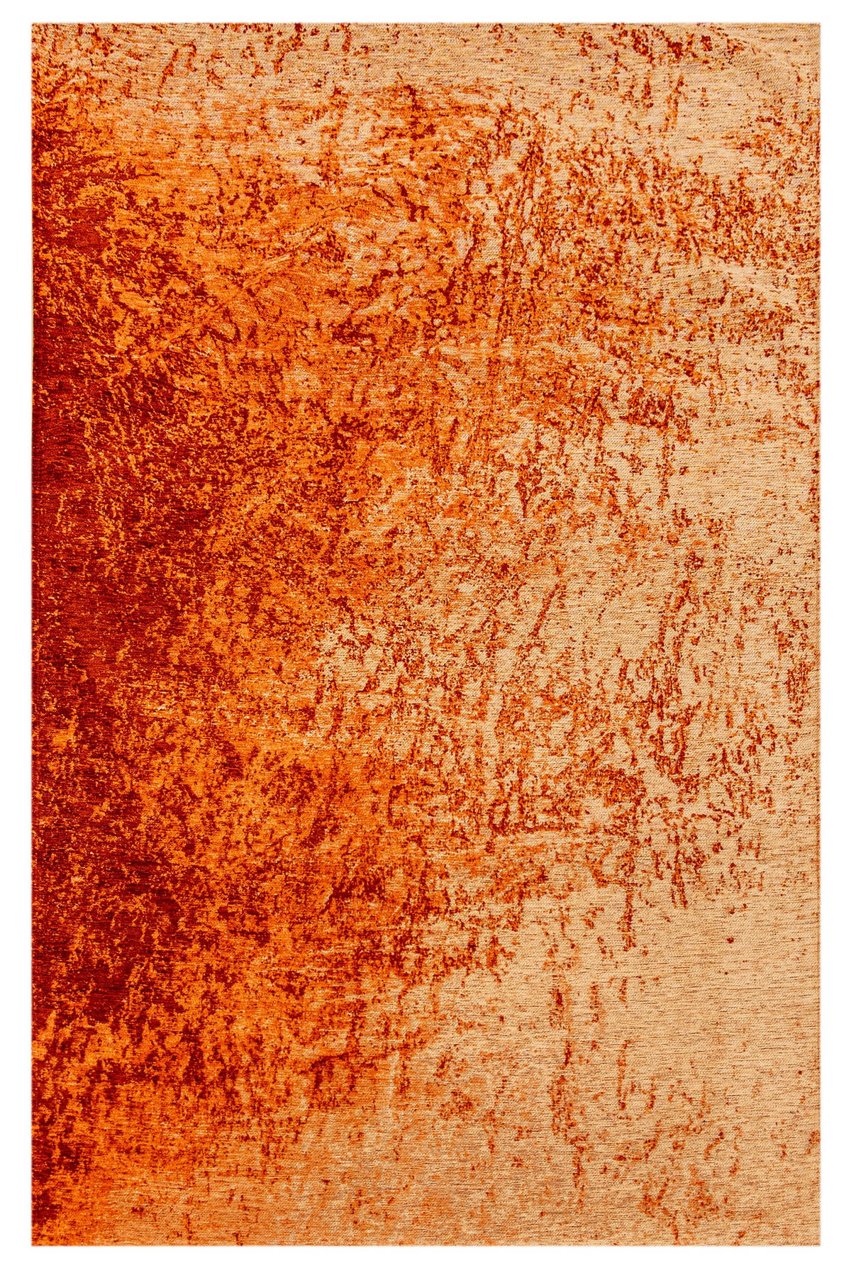 TEPPICH modern Flachgewebe STEW Orange 240 x 340 cm - Orange, Textil (240/340cm) - Novatrend