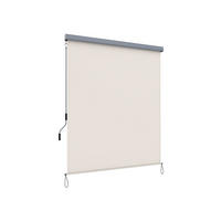 SENKRECHTMARKISE 2,5 x 1,8 m - Beige, Textil (180/8/250cm) - Hansiro